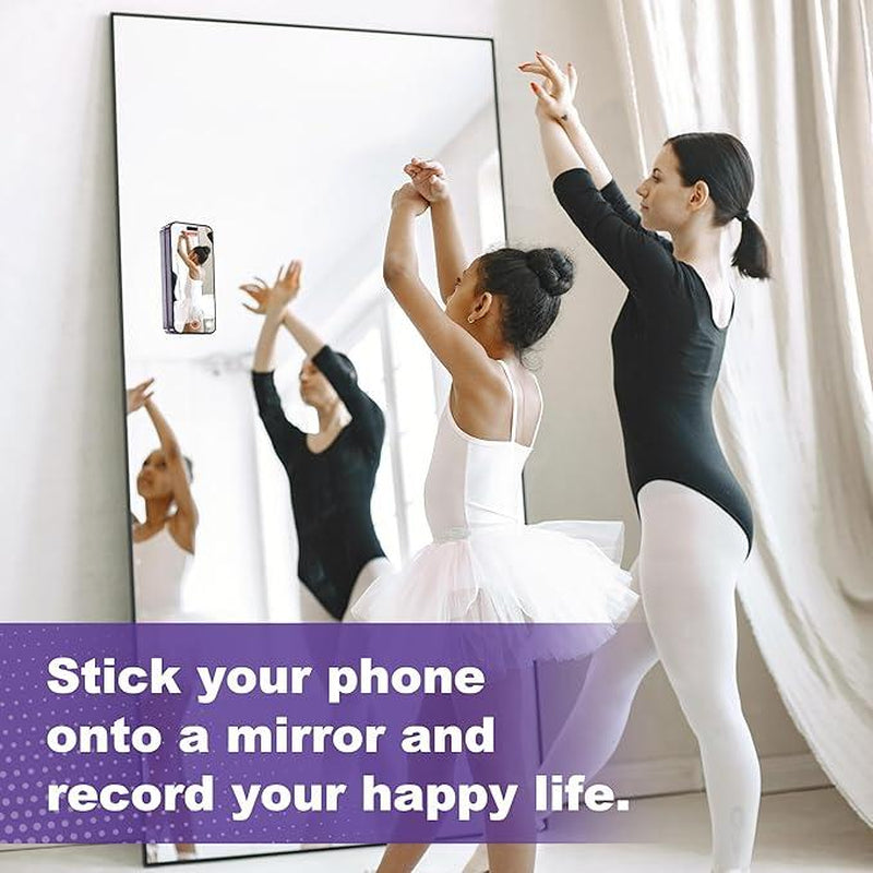 2PCS Silicone Suction Phone Case Mount Non Slip Suction Cup Phone Mount