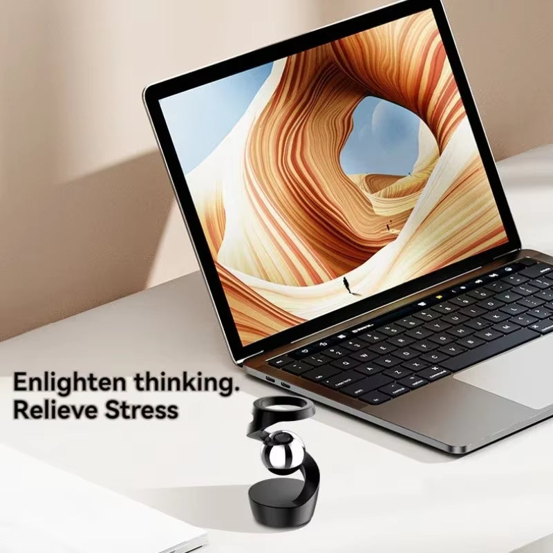 Stress Relief Kinetic Figurines Sculpture Gravity Floating Gyroscope Office Desk Decor Adults Defying Kinetic Desk Toy Desktop