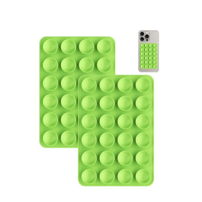 2PCS Silicone Suction Phone Case Mount Non Slip Suction Cup Phone Mount